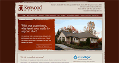 Desktop Screenshot of kenwooddentalduluth.com