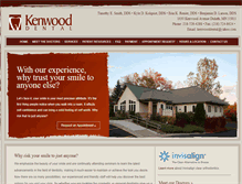 Tablet Screenshot of kenwooddentalduluth.com